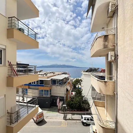 Mias Golden Sunset Apartment's 公寓 Sarandë